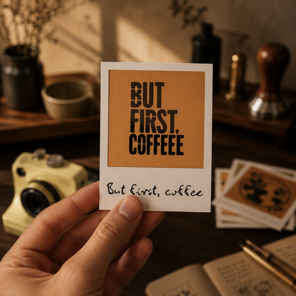 Mechanical Latte Art Camera – Press the Shutter & Decorate Your Coffee