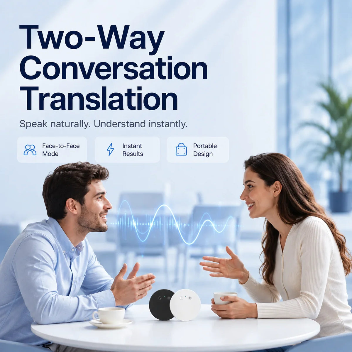 AI Language Translator Device
