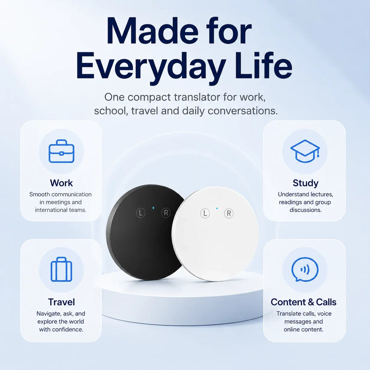 AI Language Translator Device