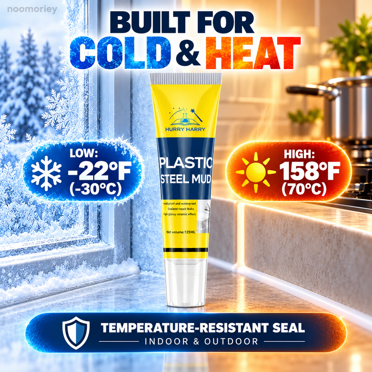 🔧 White Gap Sealant – Refresh Kitchen & Bathroom Seams