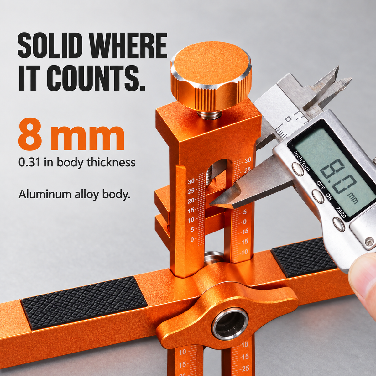 2-in-1 Cabinet Door Support & Drill Guide — Your Extra Hand for Easier Installation
