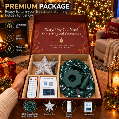 🎄 Bring Your Tree to Life™ – Smart Animated Christmas Tree Light Show