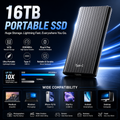 🏆16TB Large-Capacity Portable Mini SSD