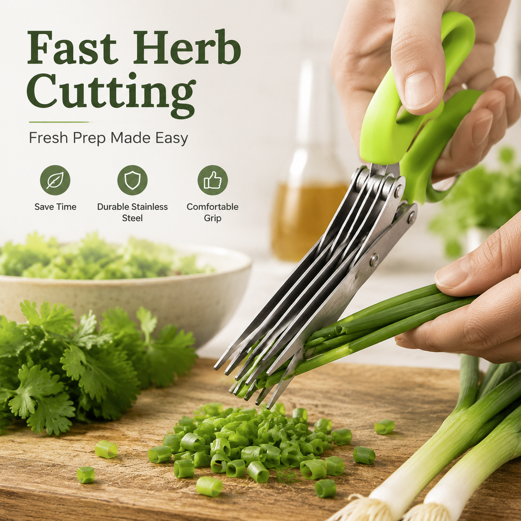 ✂️ Multi-Purpose Kitchen Shears – Cut Faster, Cook Easier