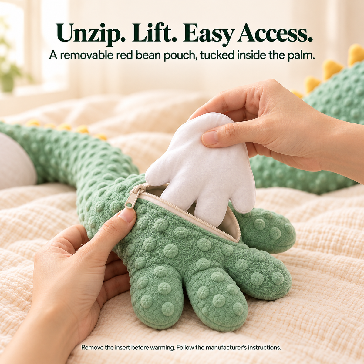 🦕 Little Pats, Big Comfort — Soothing Dinosaur with 3 Patting Modes