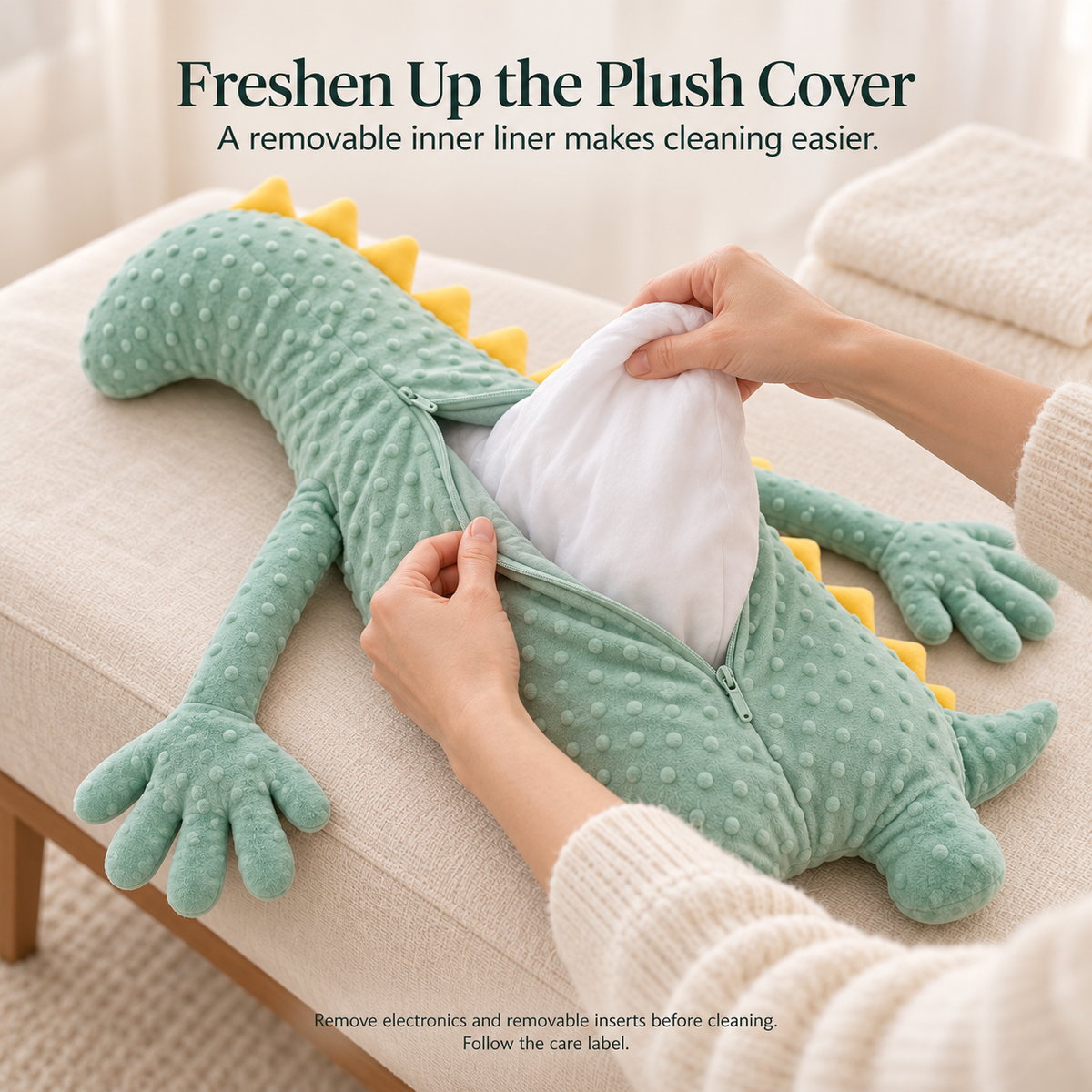 🦕 Little Pats, Big Comfort — Soothing Dinosaur with 3 Patting Modes