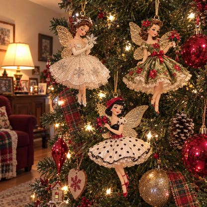 🎄Vintage Fairy Christmas Ornaments✨