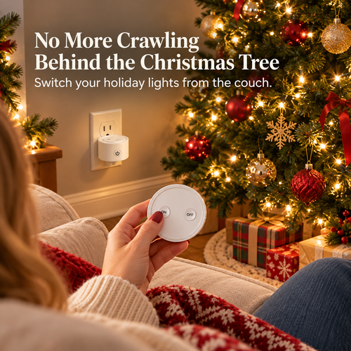 Remote Control Outlet – No App, No WiFi, Just Click