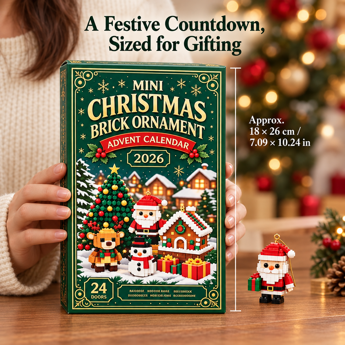 🌲2026 Christmas Brick Advent Calendar | 24 Mini Builds