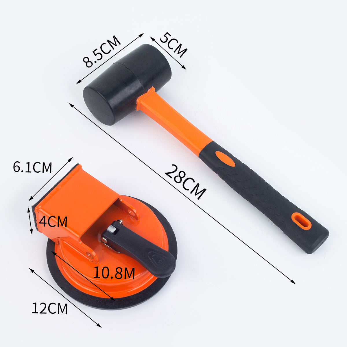 🥳2026 HOT SALE🥳💞50K+ SOLD! 🛠️🔧 50% OFF! Heavy-Duty Floor Gap Fixer – 70kg pulling force, 4.65″ suction cup. Closes gaps between floorboards – no need to call a pro! 🏠✨