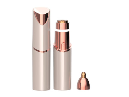 2-in-1 Facial & Eyebrow Hair Trimmer | Painless Peach Fuzz Remover