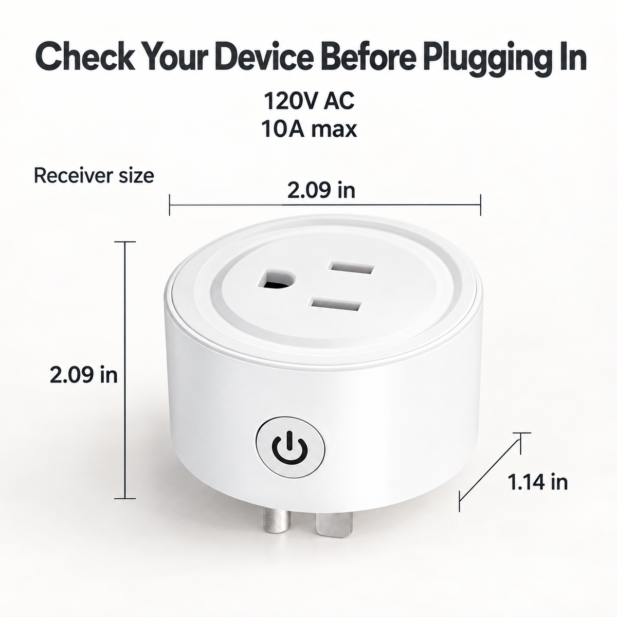 Remote Control Outlet – No App, No WiFi, Just Click