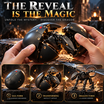 🐉 Mechanical Dragon Egg🎁2-in-1 Transforming Dragon Egg
