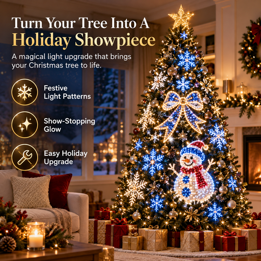 🎄 Bring Your Tree to Life™ – Smart DIY Animated Christmas Tree Light Show