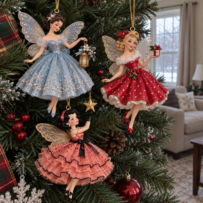 🎄Vintage Fairy Christmas Ornaments✨