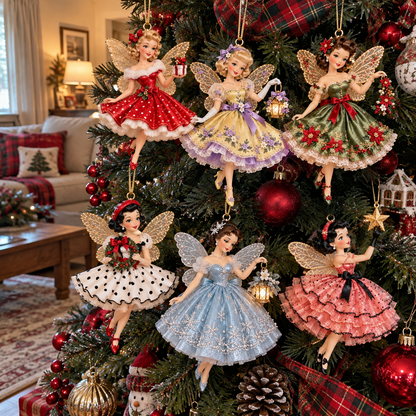 🎄Vintage Fairy Christmas Ornaments✨
