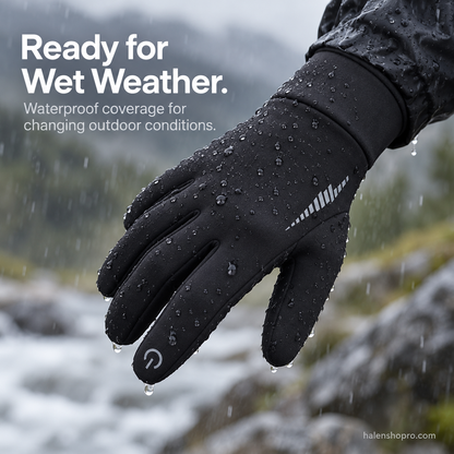 Waterproof Touchscreen Winter Gloves — Soft Lined & Reflective