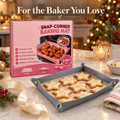 🧩 Snap-Corner Baking Mat 🍪