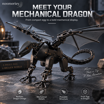 🥚🐉2-in-1 Transforming Dragon Egg – Mechanical Dragon Toy & Collectible