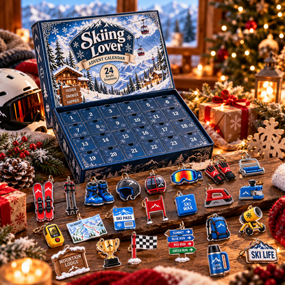 🎄⛷️ Skiing Lover Advent Calendar 2026 ❄️ 24 Days of Ski Season Surprises 🎁✨