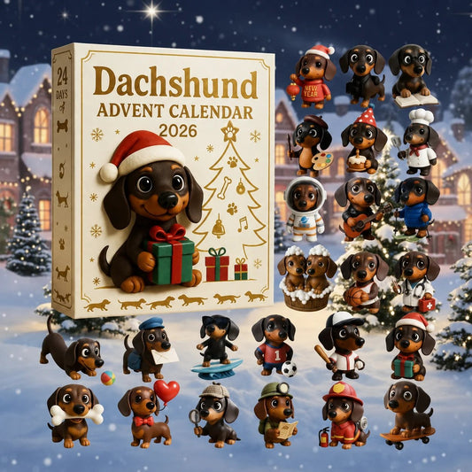 🐶 2026 Dachshund Advent Calendar 🎄🐾