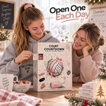 🏐 24 Days of Volleyball Magic Advent Calendar – 24 Volleyball-Themed Christmas Surprises