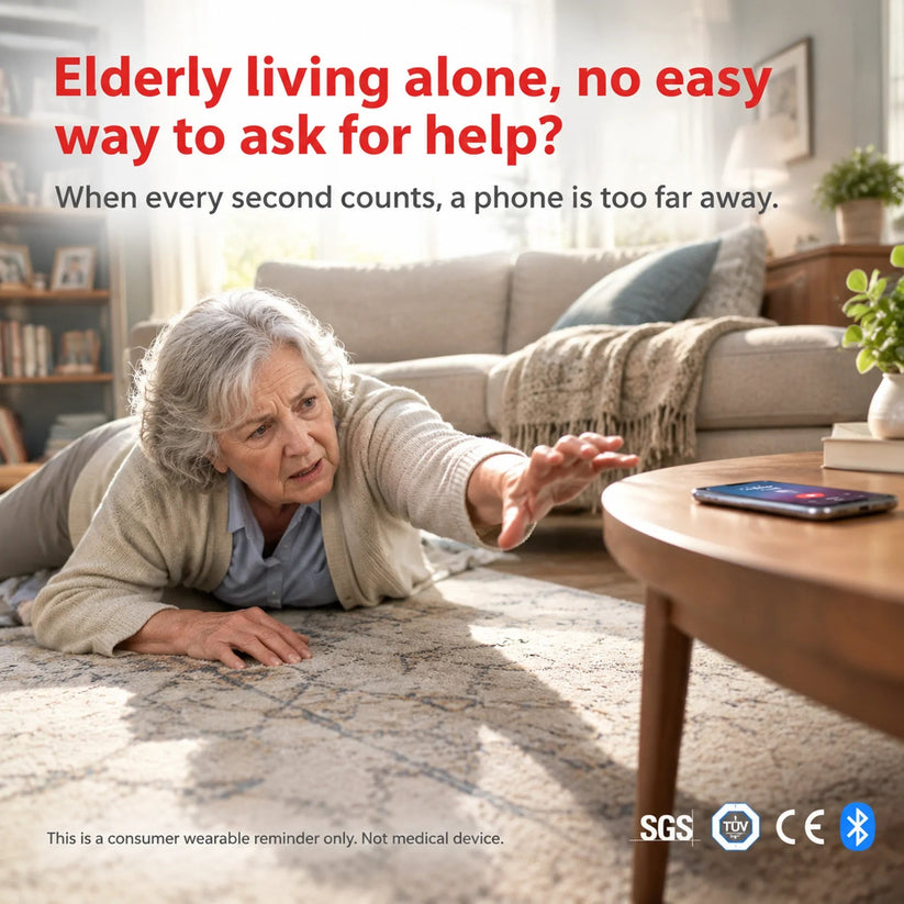 🔥🎁 Half-price offer: Safeguard the elderly—SOS emergency call wristband for seniors 🆘