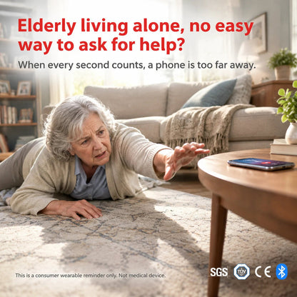 🔥🎁 Half-price offer: Safeguard the elderly—SOS emergency call wristband for seniors 🆘