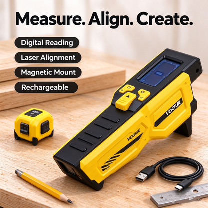 Digital Laser Tape Measure – Fast, Easy & Precise Measurements