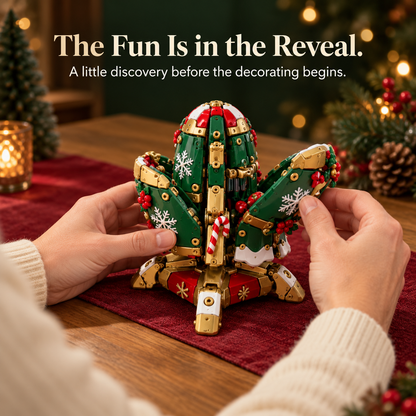 🎄 Magical Egg-to-Christmas Tree ✨ Light-Up Transforming Christmas Decoration & Gift