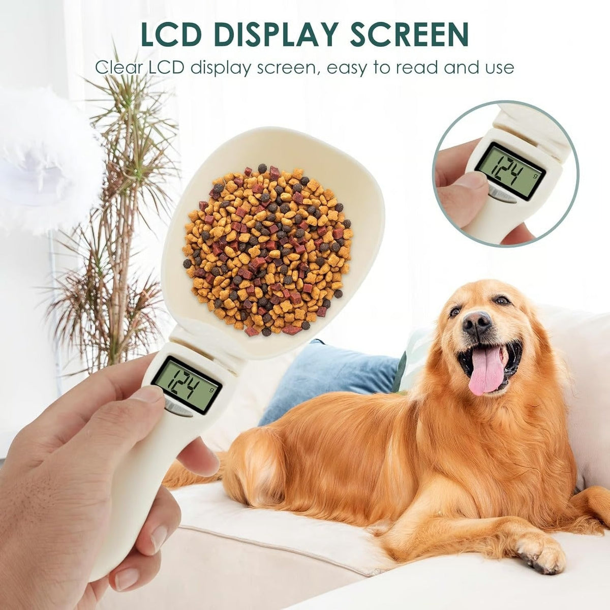 🐾 Digital Pet Food Scoop Scale – Take the Guesswork Out of Feeding