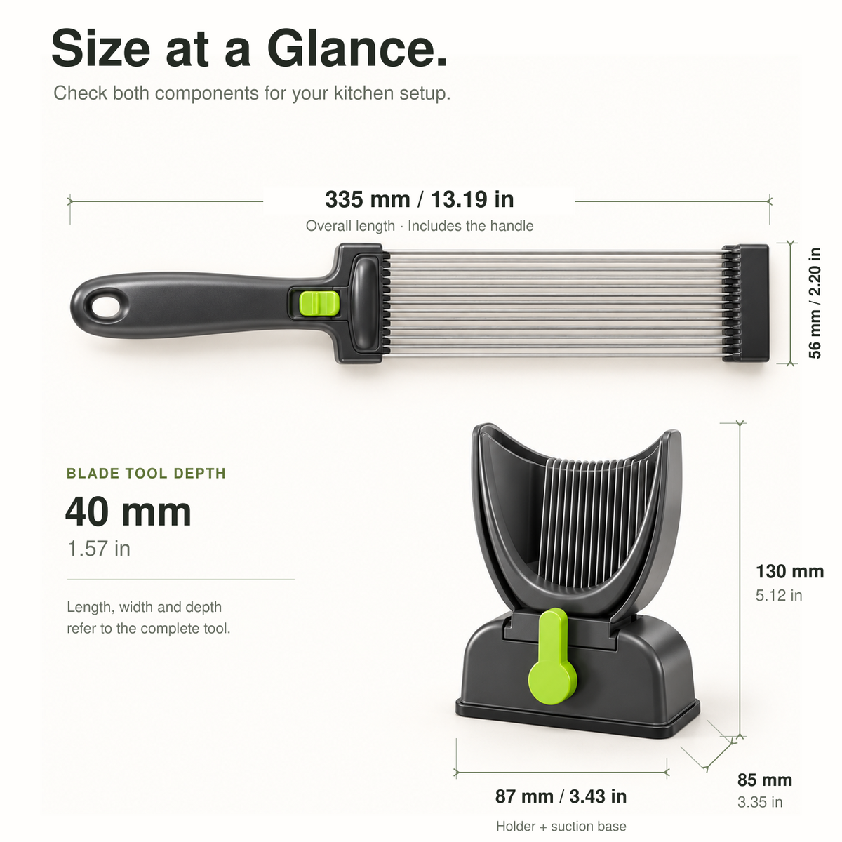Manual Multi-Blade Meat Slicer — Neater Slices, Less Knife Work