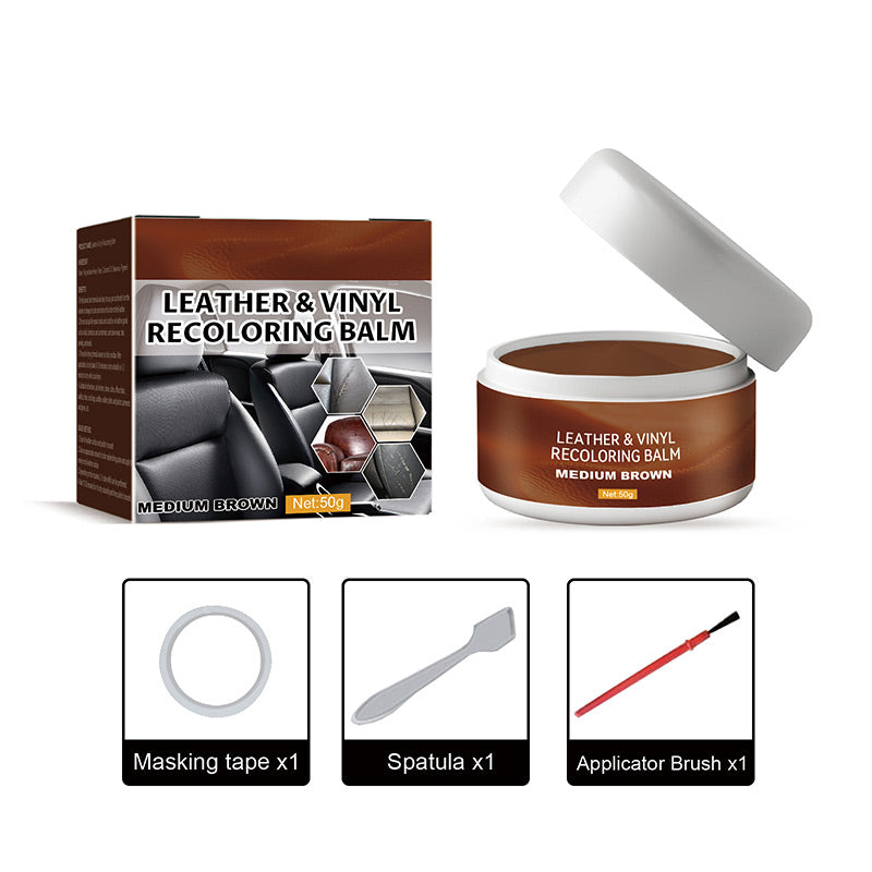 💞 Leather Repair Paste – Fills scratches & scuffs, restores texture