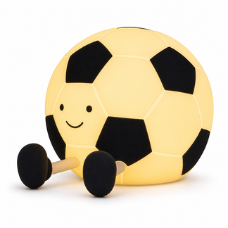 ⚽ Rechargeable Soccer Night Light – Tap-Control Bedside Glow